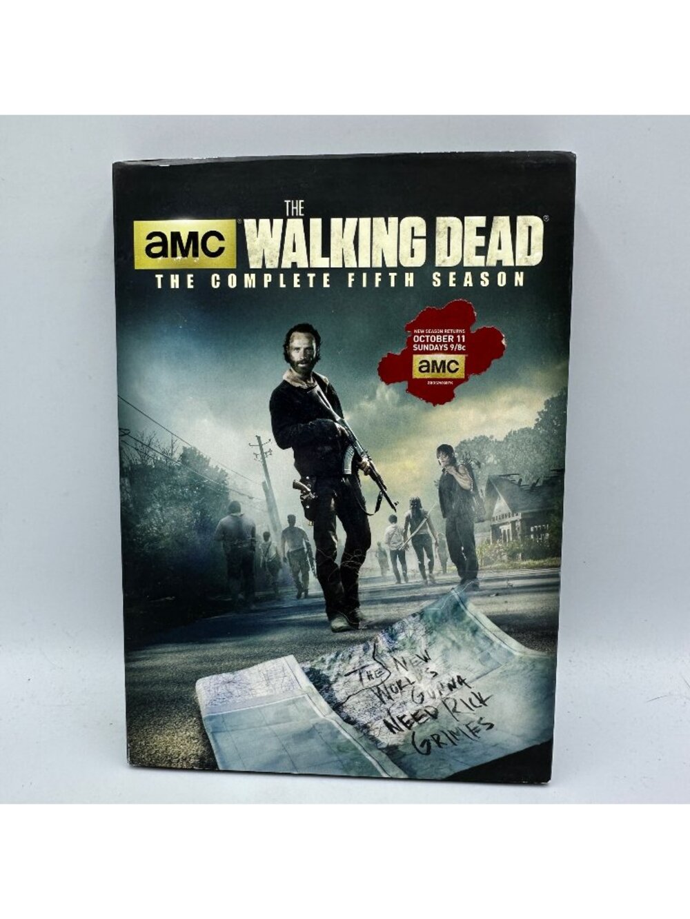 AMC The Walking Dead Complete Fifth Season DVD Region 1 Anchor Bay 2015 Drama